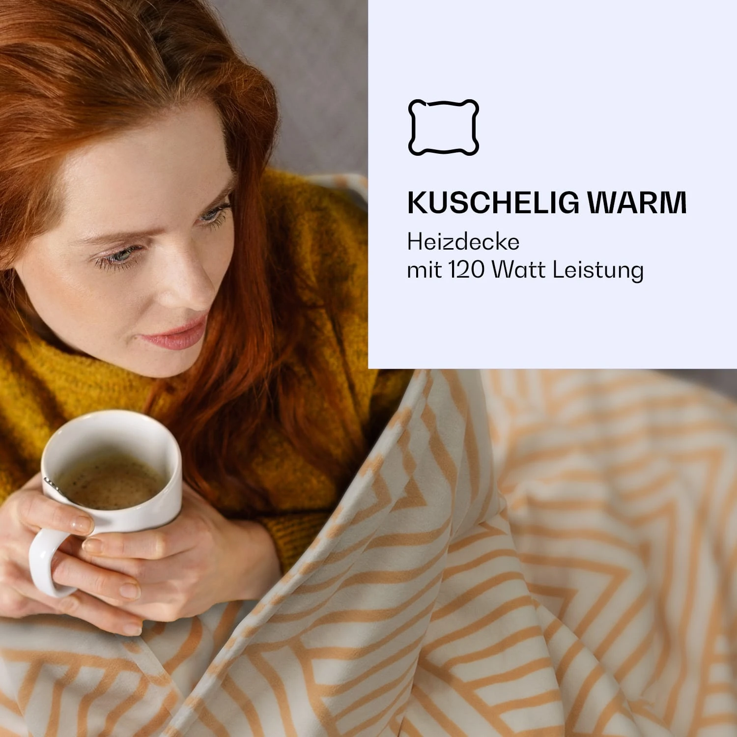 Dr. Watson XXL Heizdecke 3 Stufen Waschbar 200x180cm Mikroplüsch 2 Dr. Watson XXL Heizdecke 3 Stufen Waschbar 200x180cm Mikroplüsch – Bild 2