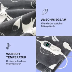 Dr. Watson XXL Heizdecke 3 Stufen Waschbar 200x180cm Coral Fleece 7 Dr. Watson XXL Heizdecke 3 Stufen Waschbar 200x180cm Coral Fleece -Haushaltsgerätegeschäft 10035503 de 0003 logo