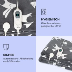 Dr. Watson XXL Heizdecke 3 Stufen Waschbar 200x180cm Coral Fleece 8 Dr. Watson XXL Heizdecke 3 Stufen Waschbar 200x180cm Coral Fleece -Haushaltsgerätegeschäft 10035503 de 0004 logo