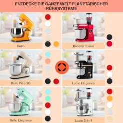 Bella Elegance Küchenmaschine 2000W 2,7PS 5,2 Ltr Edelstahl BPA-frei 13 Bella Elegance Küchenmaschine 2000W 2,7PS 5,2 Ltr Edelstahl BPA-frei -Haushaltsgerätegeschäft 10035520 de 0007 usp