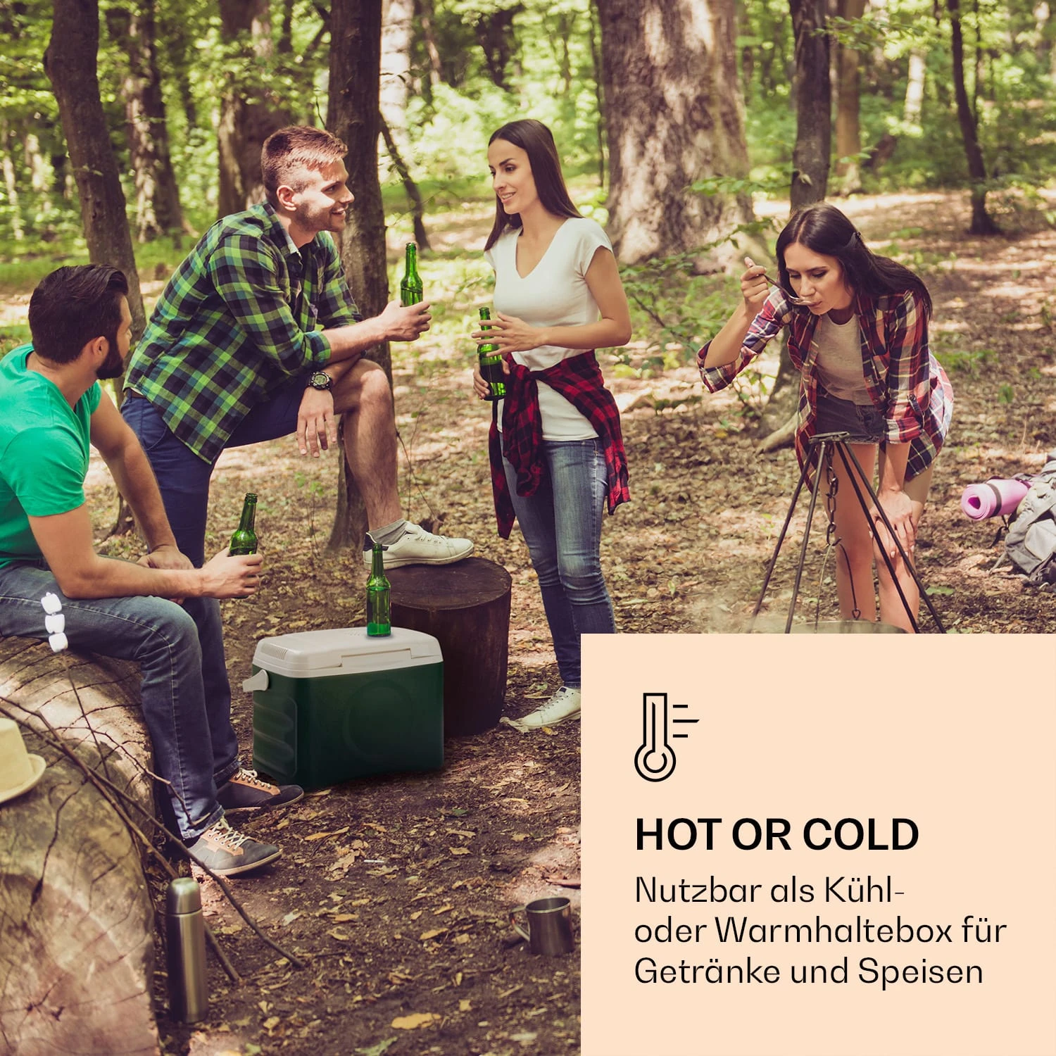 BeerBelly 21 Elektrische Kühlbox Kühl-& Warmhaltefunktion USB-Port ECO-Modus 2 BeerBelly 21 Elektrische Kühlbox Kühl-& Warmhaltefunktion USB-Port ECO-Modus – Bild 2