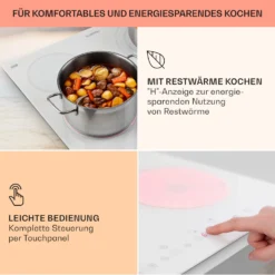 Virtuosa 4 Einbaukochfeld 4 Zonen 6500W Glaskeramik 12 Virtuosa 4 Einbaukochfeld 4 Zonen 6500W Glaskeramik -Haushaltsgerätegeschäft 10035552 de 0004 usp