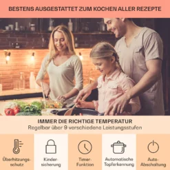 Virtuosa 4 Einbaukochfeld 4 Zonen 6500W Glaskeramik 13 Virtuosa 4 Einbaukochfeld 4 Zonen 6500W Glaskeramik -Haushaltsgerätegeschäft 10035552 de 0005 usp