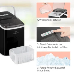 Arctic Porter Eiswürfelmaschine Bullet-Eis 12kg/24h Edelstahl 10 Arctic Porter Eiswürfelmaschine Bullet-Eis 12kg/24h Edelstahl -Haushaltsgerätegeschäft 10035553 de 0004 usp