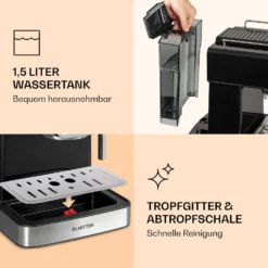 Gusto Classico Espressomaker 1350 Watt 20 Bar Druck 1,5 Liter 14 Gusto Classico Espressomaker 1350 Watt 20 Bar Druck 1,5 Liter -Haushaltsgerätegeschäft 10035564 de 0007 logo