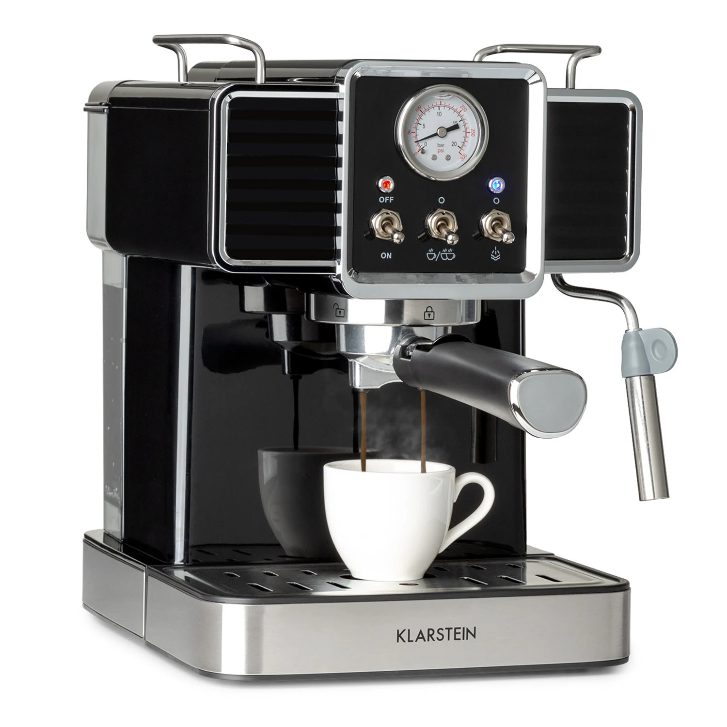 Gusto Classico Espressomaker 1350 Watt 20 Bar Druck 1,5 Liter 1 Gusto Classico Espressomaker 1350 Watt 20 Bar Druck 1,5 Liter