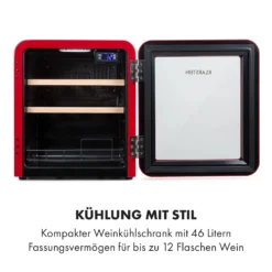 Vinetage 12 Getränkekühler Kühlschrank 48 Liter 4-22°C Retro-Design 11 Vinetage 12 Getränkekühler Kühlschrank 48 Liter 4-22°C Retro-Design -Haushaltsgerätegeschäft 10035569 de 0003 logo