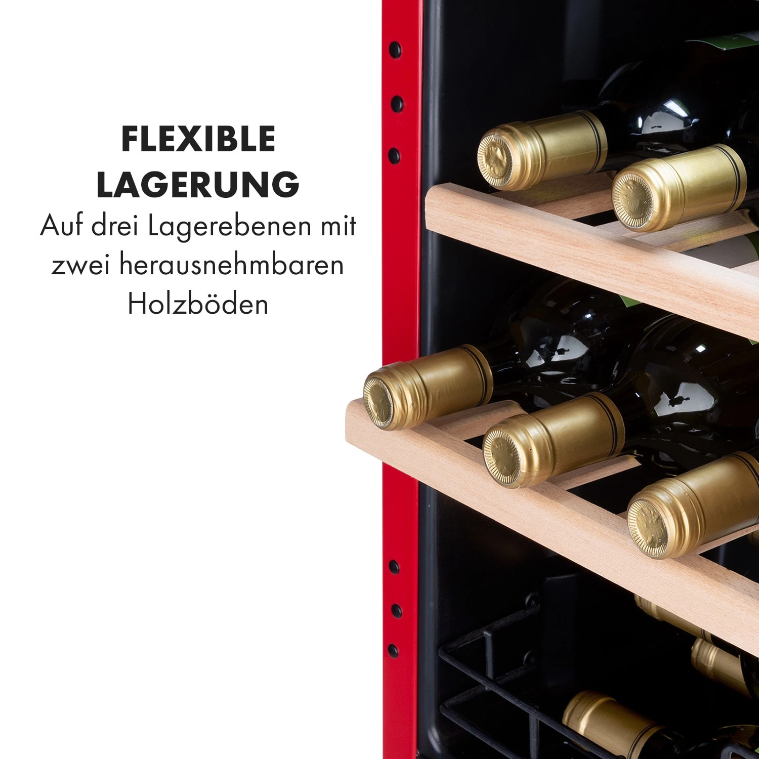 Vinetage 12 Getränkekühler Kühlschrank 48 Liter 4-22°C Retro-Design 7 Vinetage 12 Getränkekühler Kühlschrank 48 Liter 4-22°C Retro-Design – Bild 7