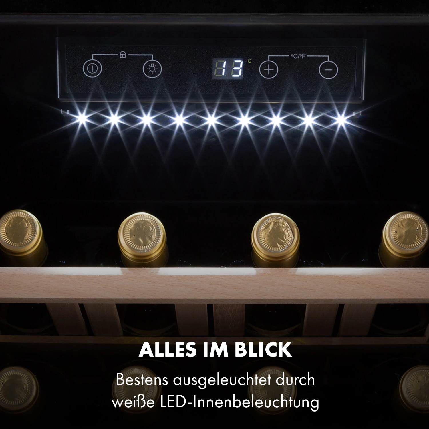 Vinetage 19 Uno Getränkekühler Kühlschrank 70 Ltr 4-22°C Retro-Design 6 Vinetage 19 Uno Getränkekühler Kühlschrank 70 Ltr 4-22°C Retro-Design – Bild 6