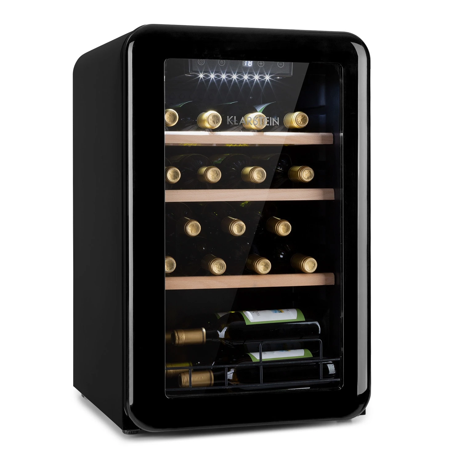 Vinetage 19 Uno Getränkekühler Kühlschrank 70 Ltr 4-22°C Retro-Design 1 Vinetage 19 Uno Getränkekühler Kühlschrank 70 Ltr 4-22°C Retro-Design