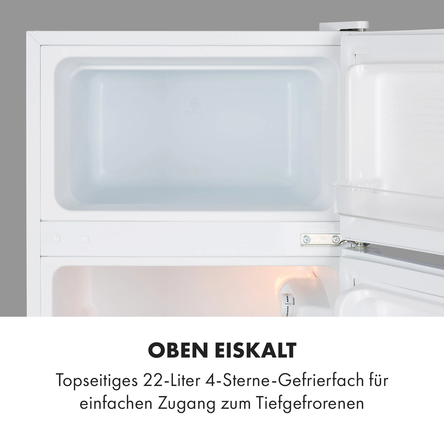 Big Daddy Cool Kühl-Gefrier-Kombination 87 Liter 40dB EEK F 4 Big Daddy Cool Kühl-Gefrier-Kombination 87 Liter 40dB EEK F – Bild 4