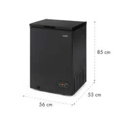 Iceblokk 100 Gefriertruhe Gefrierschrank 100 L 75 W 16 Iceblokk 100 Gefriertruhe Gefrierschrank 100 L 75 W -Haushaltsgerätegeschäft 10035587 yy 0008 logo Klarstein Iceblokk 100 Black