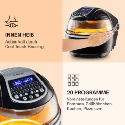 VitAir Smart Heißluftfritteuse App-Steuerung / 1400W / 7,75 Ltr / 20 Programme -Haushaltsgerätegeschäft 10035592 de 0005 logo
