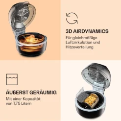 VitAir Smart Heißluftfritteuse App-Steuerung / 1400W / 7,75 Ltr / 20 Programme -Haushaltsgerätegeschäft 10035592 de 0006 logo