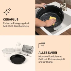 VitAir Smart Heißluftfritteuse App-Steuerung / 1400W / 7,75 Ltr / 20 Programme -Haushaltsgerätegeschäft 10035592 de 0007 logo