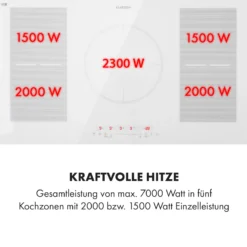 Delicatessa 90 Flex Einbaukochfeld Induktion 5 Zonen 7400W Autark 14 Delicatessa 90 Flex Einbaukochfeld Induktion 5 Zonen 7400W Autark -Haushaltsgerätegeschäft 10035601 de 0004 logo