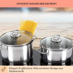 Cookbuddy Doppel-Kochfeld 2400W 5 Leistungsstufen Glaskeramik 11 Cookbuddy Doppel-Kochfeld 2400W 5 Leistungsstufen Glaskeramik -Haushaltsgerätegeschäft 10035704 de 0003 usp