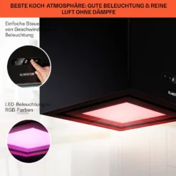 Kronleuchter Smart Inselabzugshaube 595m³/h App-Steuerung LED-Panel 12 Kronleuchter Smart Inselabzugshaube 595m³/h App-Steuerung LED-Panel -Haushaltsgerätegeschäft 10035710 de 0004 usp