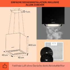 Kronleuchter Smart Inselabzugshaube 595m³/h App-Steuerung LED-Panel 13 Kronleuchter Smart Inselabzugshaube 595m³/h App-Steuerung LED-Panel -Haushaltsgerätegeschäft 10035710 de 0005 usp