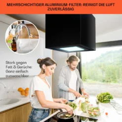 Kronleuchter Smart Inselabzugshaube 595m³/h App-Steuerung LED-Panel 14 Kronleuchter Smart Inselabzugshaube 595m³/h App-Steuerung LED-Panel -Haushaltsgerätegeschäft 10035710 de 0006 usp
