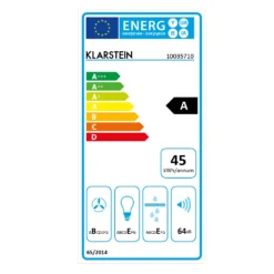 Kronleuchter Smart Inselabzugshaube 595m³/h App-Steuerung LED-Panel 17 Kronleuchter Smart Inselabzugshaube 595m³/h App-Steuerung LED-Panel -Haushaltsgerätegeschäft 10035710 energy label