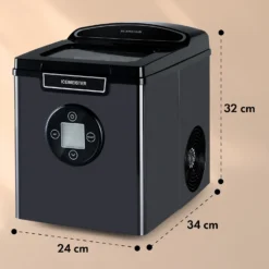Icemeister 2G Eiswürfelmaschine 12kg/24h LC-Display Edelstahl 13 Icemeister 2G Eiswürfelmaschine 12kg/24h LC-Display Edelstahl -Haushaltsgerätegeschäft 10035712 yy 0011 dimensions