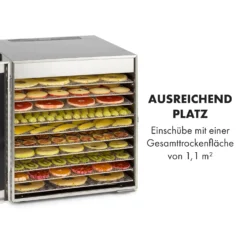 Captain Jerky 110 Dörrautomat 1000W 30-90 °C 24h-Timer Edelstahl 12 Captain Jerky 110 Dörrautomat 1000W 30-90 °C 24h-Timer Edelstahl -Haushaltsgerätegeschäft 10035735 de 0004 logo