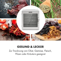 Captain Jerky 110 Dörrautomat 1000W 30-90 °C 24h-Timer Edelstahl 14 Captain Jerky 110 Dörrautomat 1000W 30-90 °C 24h-Timer Edelstahl -Haushaltsgerätegeschäft 10035735 de 0006 logo