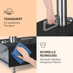 Diavolo Pizza-Pelletofen Inkl. Pizzastein Thermometer Edelstahl 12 Diavolo Pizza-Pelletofen Inkl. Pizzastein Thermometer Edelstahl -Haushaltsgerätegeschäft 10035757 de 0005 logo