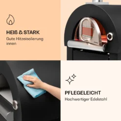 Diavolo Napoletana Pizzaofen Holzofen Rostfreier Edelstahl 11 Diavolo Napoletana Pizzaofen Holzofen Rostfreier Edelstahl -Haushaltsgerätegeschäft 10035759 de 0004 logo