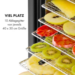 Mega Jerky Dörrautomat 650W 50-80°C LC-Touch-Display Timer 12 Mega Jerky Dörrautomat 650W 50-80°C LC-Touch-Display Timer -Haushaltsgerätegeschäft 10035853 de 0005 logo