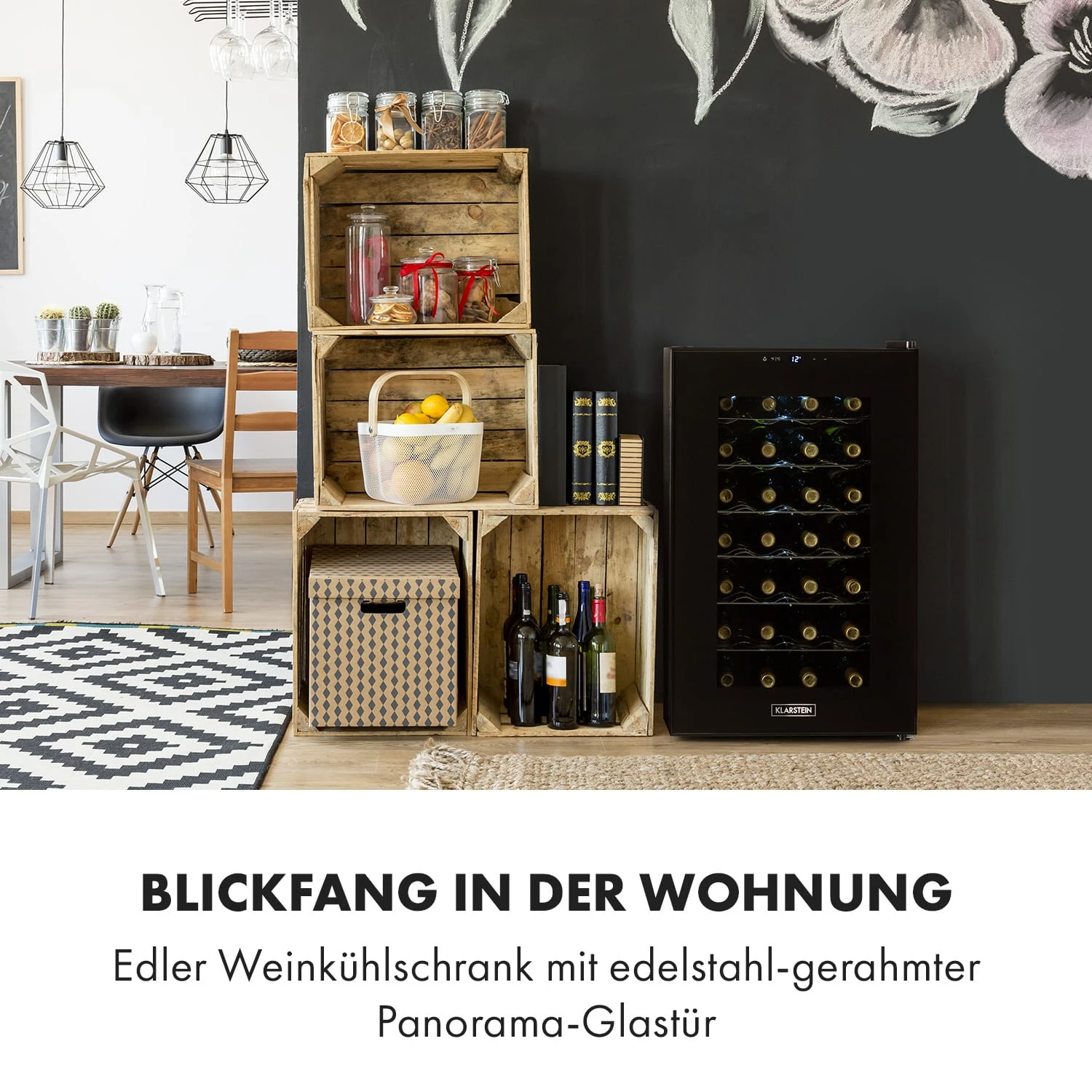 Barolo 28 Uno Weinkühlschrank 70 Liter 11-18°C SingleZone 2 Barolo 28 Uno Weinkühlschrank 70 Liter 11-18°C SingleZone – Bild 2