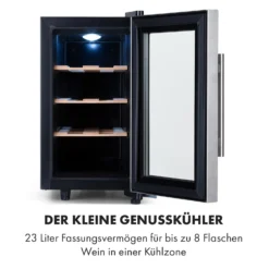 Reserva 8 Uno Weinkühlschrank 23 Ltr 8 Fl 11-18 °C 26 DB Edelstahl 11 Reserva 8 Uno Weinkühlschrank 23 Ltr 8 Fl 11-18 °C 26 DB Edelstahl -Haushaltsgerätegeschäft 10035864 de 0003 logo