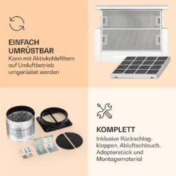 Mariana Neo 60 Flachschirmhaube 60cm 640 M³/h Abluft LED 13 Mariana Neo 60 Flachschirmhaube 60cm 640 M³/h Abluft LED -Haushaltsgerätegeschäft 10035925 de 0006 logo