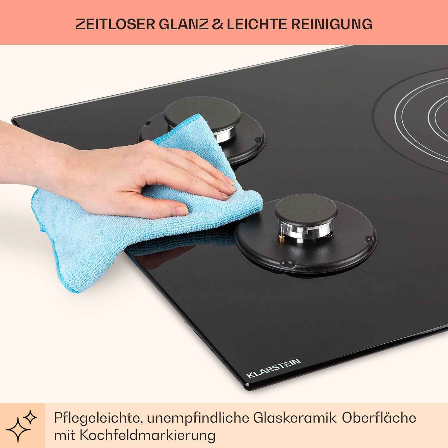 MultiChef 5 Kombi-Gaskochfeld Gas/Glaskeramik 5 Zonen 8 MultiChef 5 Kombi-Gaskochfeld Gas/Glaskeramik 5 Zonen – Bild 8