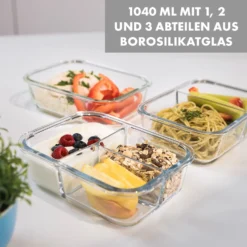 Hopewell Frischhaltedosen 3er Set 1040ml Borosilikatglas Deckel Tasche 10 Hopewell Frischhaltedosen 3er Set 1040ml Borosilikatglas Deckel Tasche -Haushaltsgerätegeschäft 10036364 de 0004 logo