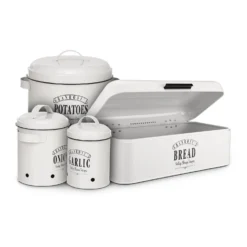 Iowa Zwiebeltopf Emaille-Stahlblech Ca. 17 X 22,5 X 14 Rostfrei -Haushaltsgerätegeschäft 10037448 yy 0005 logo