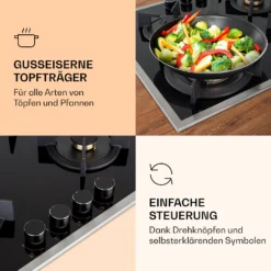 Goldflame Domino 4 Prime Gaskochfeld 4-flammig Messing-Brenner Glaskeramik 9 Goldflame Domino 4 Prime Gaskochfeld 4-flammig Messing-Brenner Glaskeramik -Haushaltsgerätegeschäft 10037807 de 0003 logo