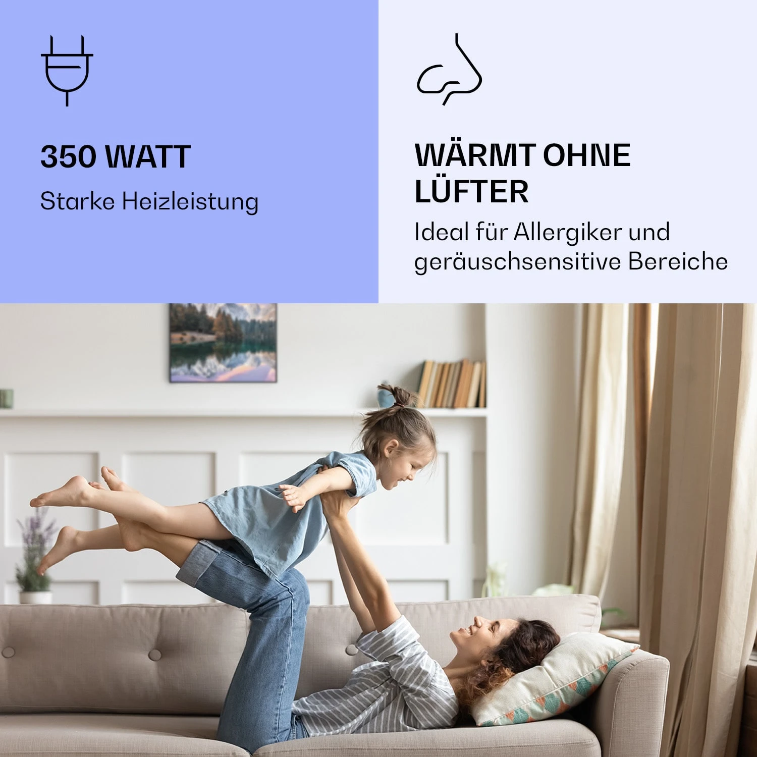 Wonderwall Air Art Smart Infrarotheizung See 60x60cm 350W 5 Wonderwall Air Art Smart Infrarotheizung See 60x60cm 350W – Bild 5