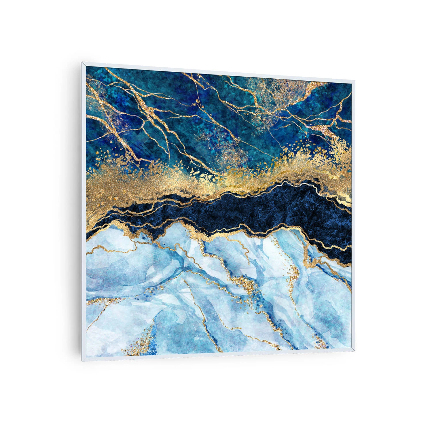 Wonderwall Air Art Smart Infrarotheizung Blauer Marmor 60x60cm 350W 1 Wonderwall Air Art Smart Infrarotheizung Blauer Marmor 60x60cm 350W