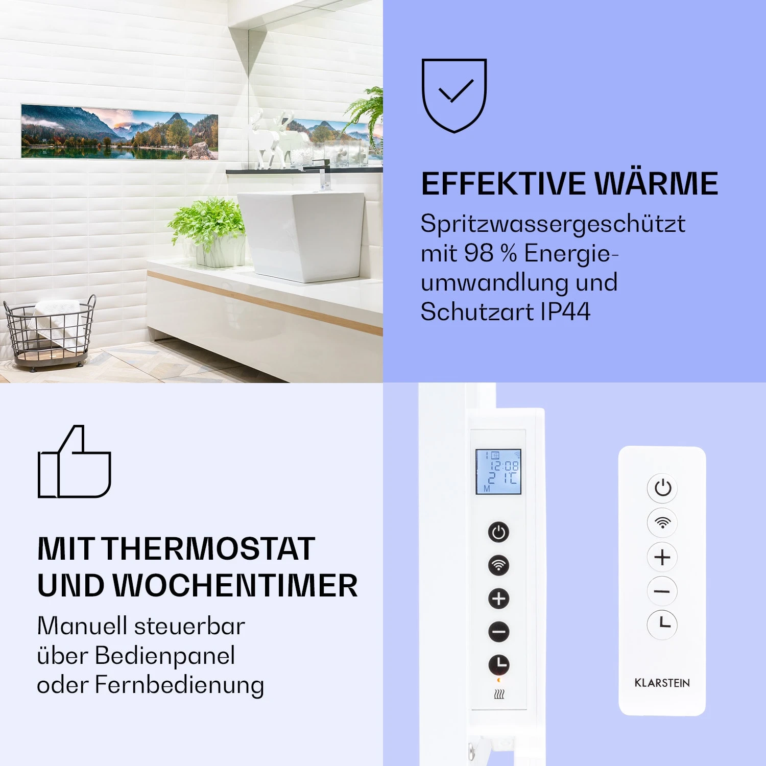 Wonderwall Air Art Smart Infrarotheizung See 120x30cm 350W 4 Wonderwall Air Art Smart Infrarotheizung See 120x30cm 350W – Bild 4