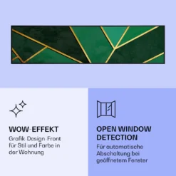 Wonderwall Air Art Smart Infrarotheizung Grüne Linie 120x30cm 350W 13 Wonderwall Air Art Smart Infrarotheizung Grüne Linie 120x30cm 350W -Haushaltsgerätegeschäft 10037845 de 0006 logo