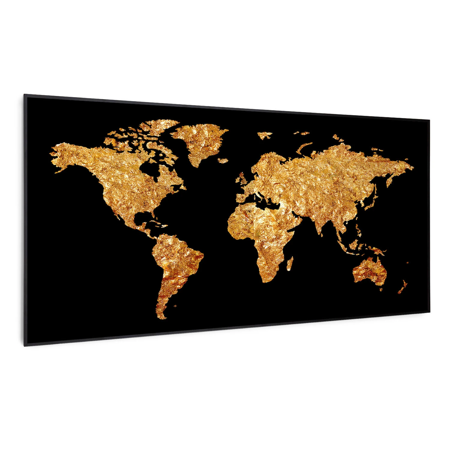 Wonderwall Air Art Smart Infrarotheizung Goldene Karte 120x60cm 700W 1 Wonderwall Air Art Smart Infrarotheizung Goldene Karte 120x60cm 700W