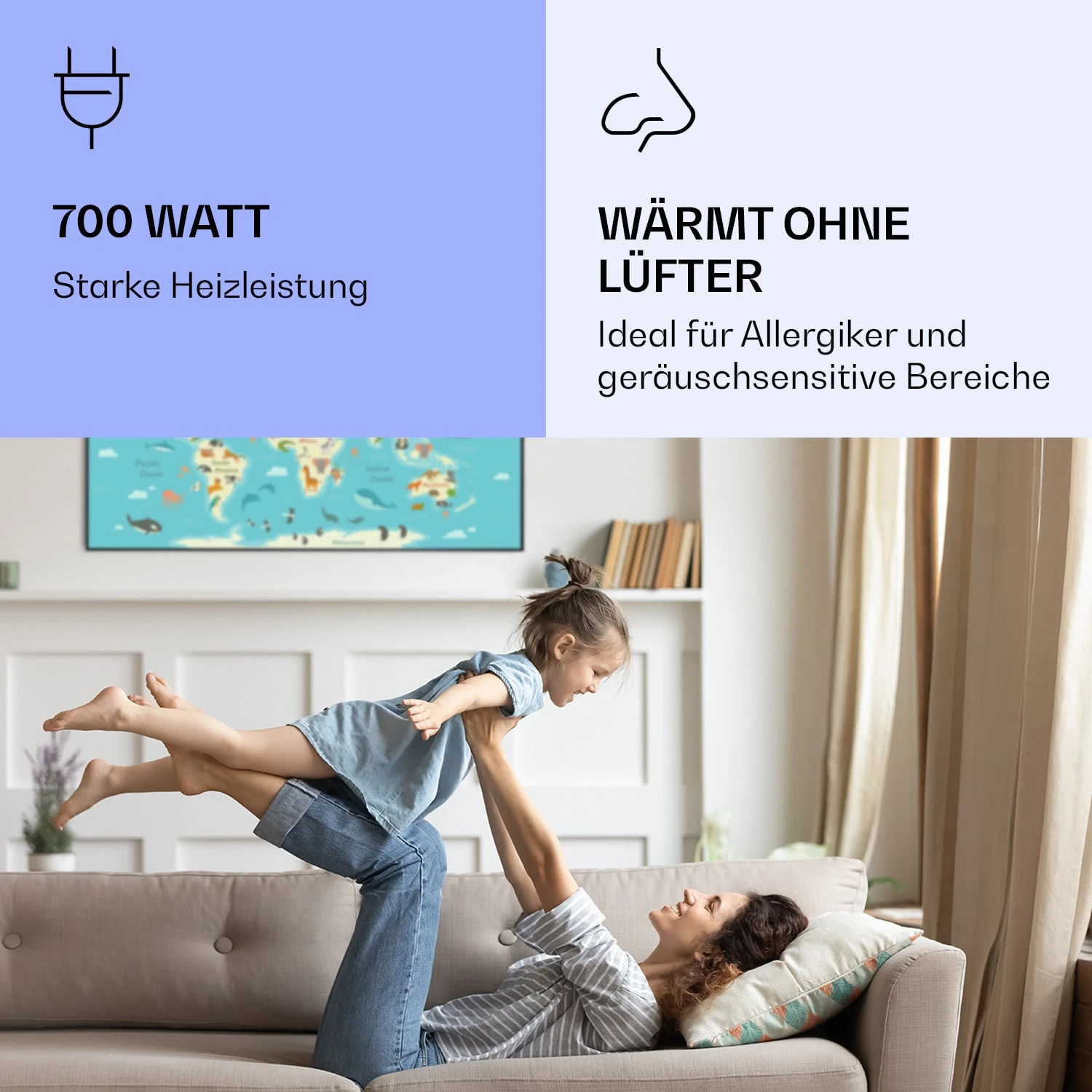 Wonderwall Air Art Smart Infrarotheizung 120x60cm 700W App 5 Wonderwall Air Art Smart Infrarotheizung 120x60cm 700W App – Bild 5