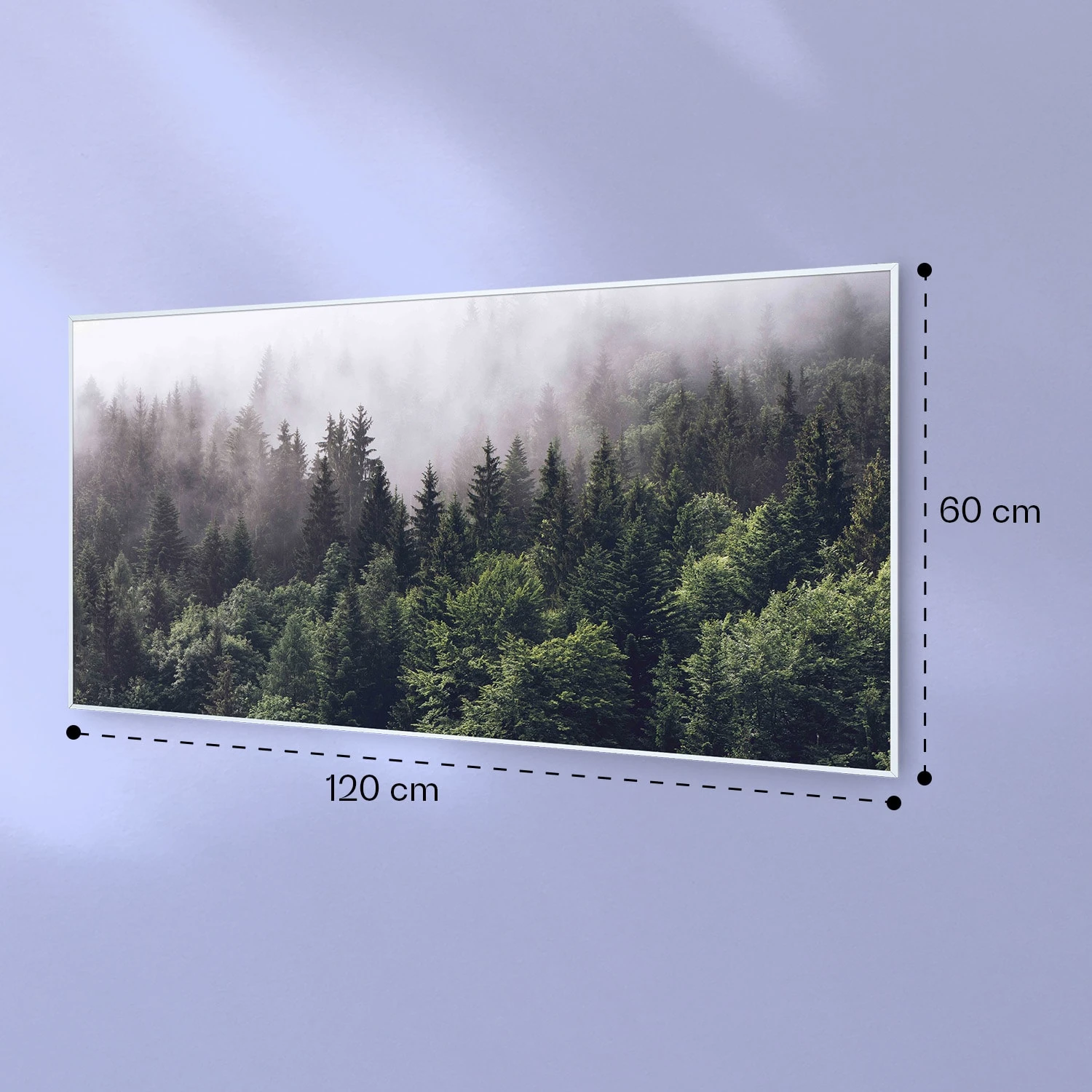 Wonderwall Air Art Smart Infrarotheizung Wald 120x60cm 700W 7 Wonderwall Air Art Smart Infrarotheizung Wald 120x60cm 700W – Bild 7