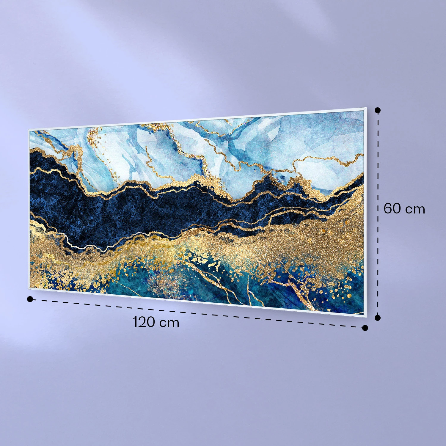 Wonderwall Air Art Smart Infrarotheizung Blauer Marmor 120x60cm 700W 7 Wonderwall Air Art Smart Infrarotheizung Blauer Marmor 120x60cm 700W – Bild 7