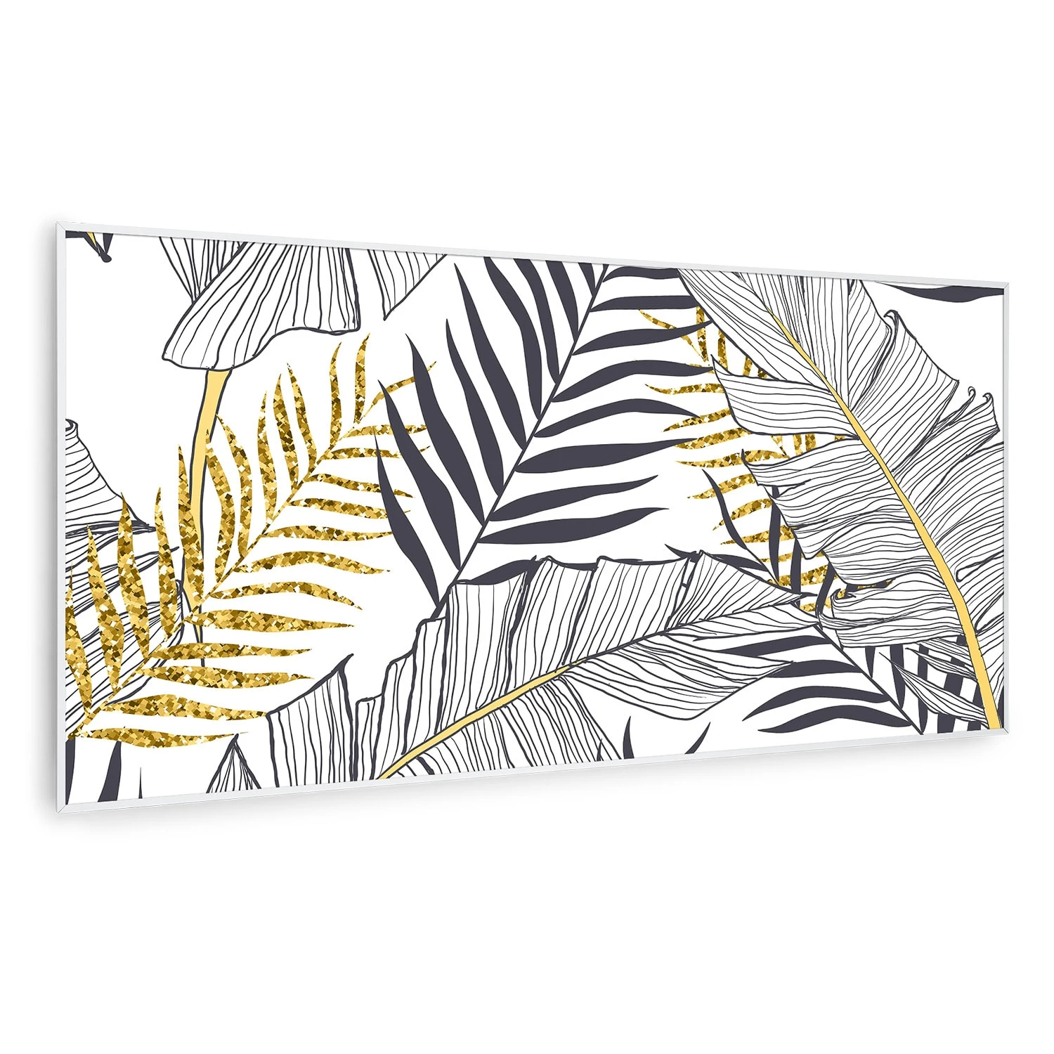 Wonderwall Air Art Smart Infrarotheizung Blatt 120x60cm 700W 1 Wonderwall Air Art Smart Infrarotheizung Blatt 120x60cm 700W