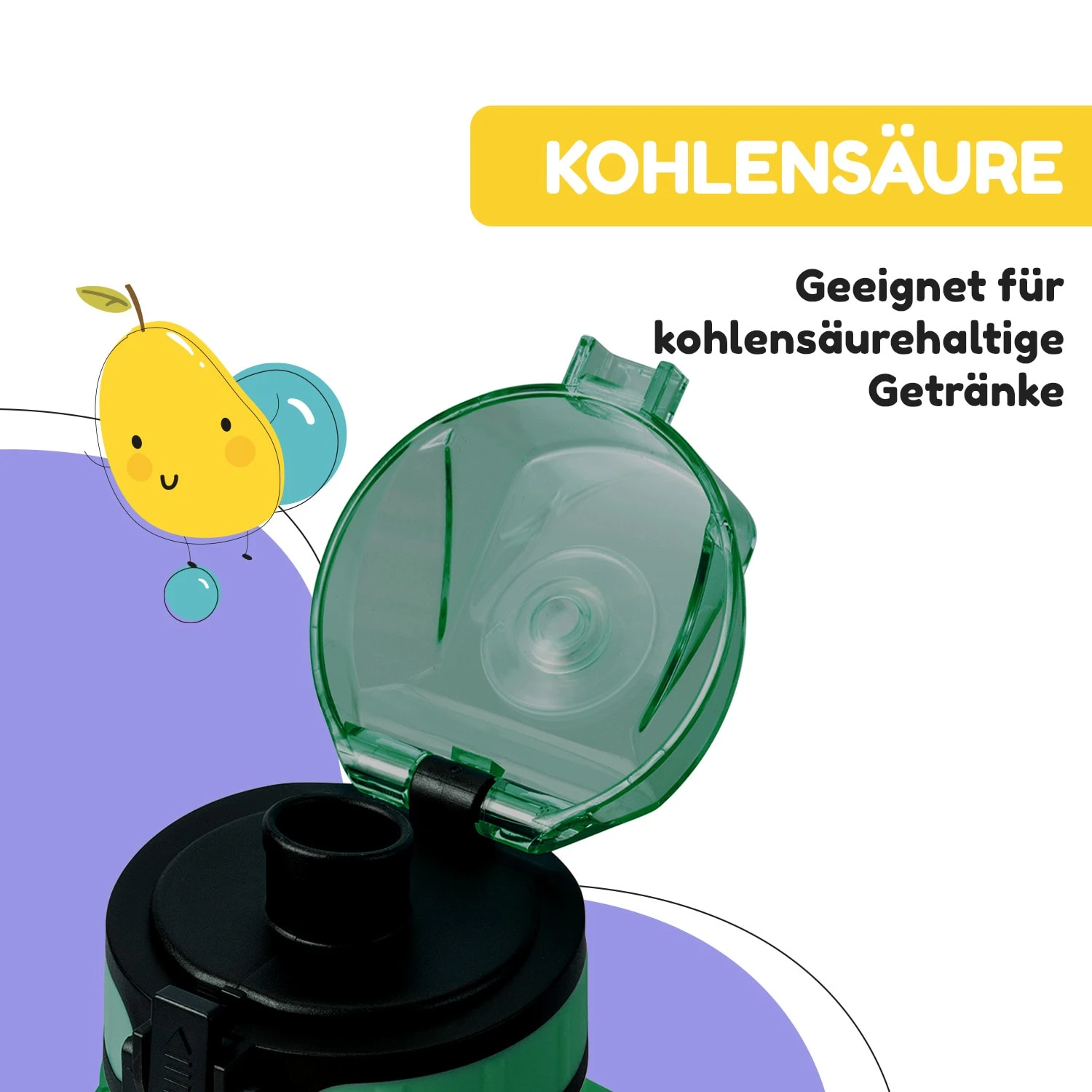 Schmatzfatz Trinkflasche Sportflasche 350 Ml 18 Cm Tritan 5 Schmatzfatz Trinkflasche Sportflasche 350 Ml 18 Cm Tritan – Bild 5