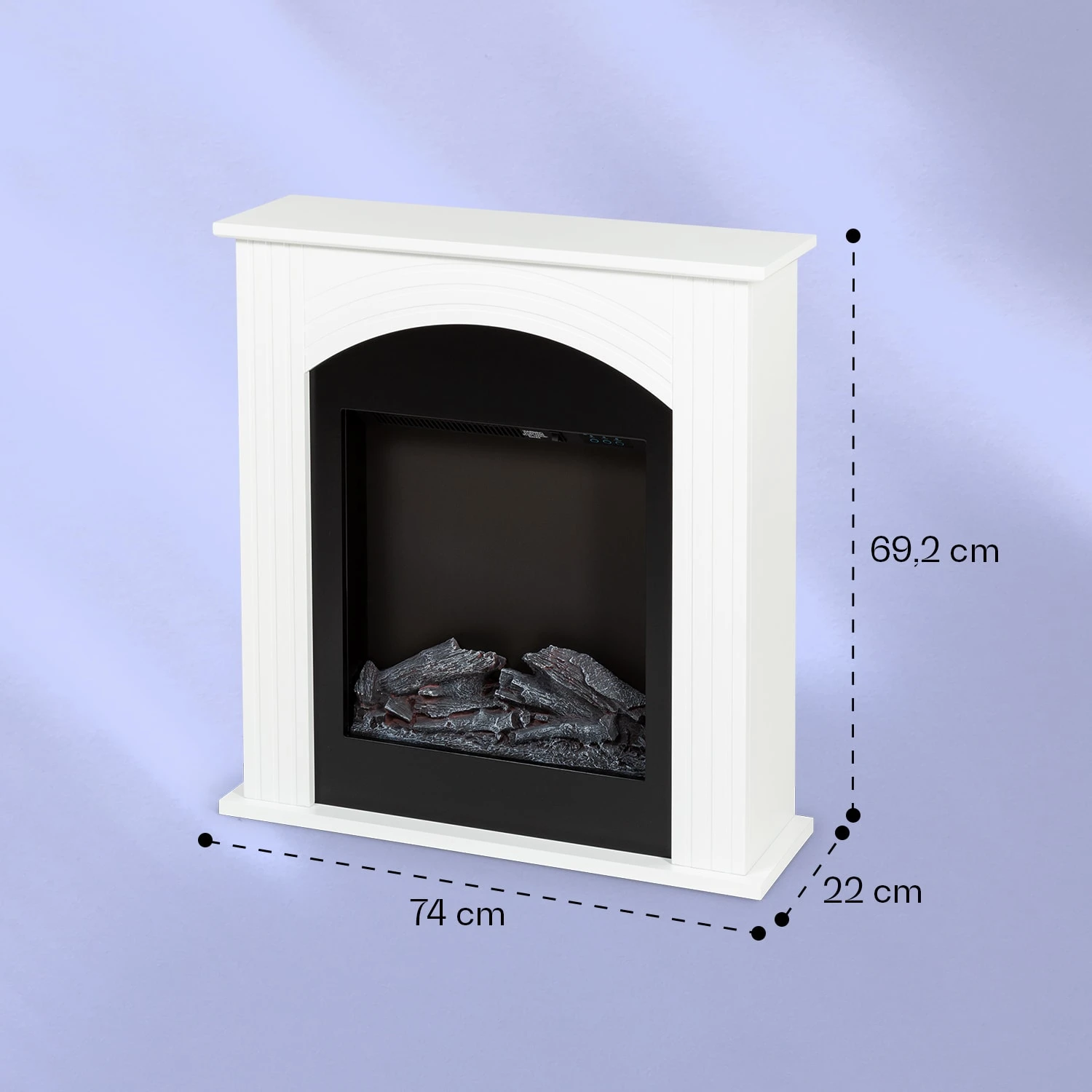 Elbrus Elektrokamin 2000 W LED-Technik Fernbedienung 6 Elbrus Elektrokamin 2000 W LED-Technik Fernbedienung – Bild 6