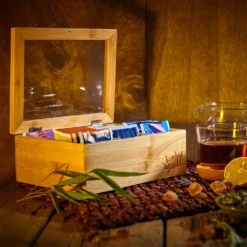 Teebox 8 Fächer 120 Teebeutel Kunststoff-Sichtfenster Bambus 9 Teebox 8 Fächer 120 Teebeutel Kunststoff-Sichtfenster Bambus -Haushaltsgerätegeschäft 10038043 yy 0003 logo